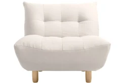 Miliboo Design-Sessel skandinavisch Naturfarben und Eiche YUMI* Design-sessel|Sessel