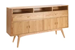 Miliboo Design-Sideboard 4 Türen Esche NORDECO* Sideboards|Kommoden