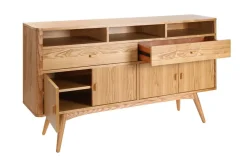 Miliboo Design-Sideboard 4 Türen Esche NORDECO* Sideboards|Kommoden