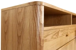 Miliboo Design-Sideboard 4 Türen Esche NORDECO* Sideboards|Kommoden