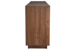 Miliboo Design-Sideboard glänzend Walnussoptik L180 cm COMO* Sideboards
