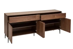 Miliboo Design-Sideboard mit Walnussfurnier L180 cm BLISS* Sideboards