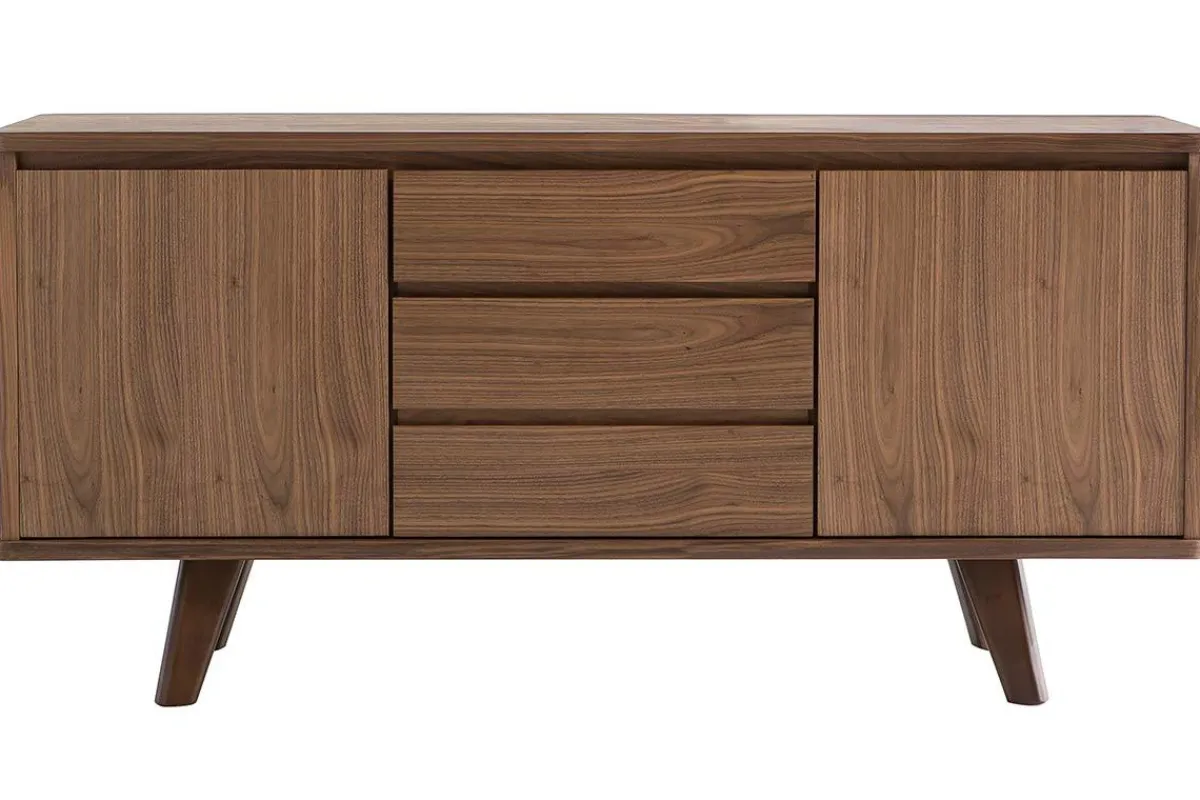 Miliboo Design-Sideboard Nussbaum FIFTIES* Sideboards