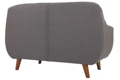 Miliboo Design-Sofa 2 Plätze Anthrazitgrau YNOK* Design-sofas