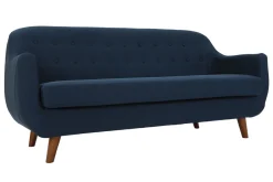 Miliboo Design-Sofa 3 Plätze Blau YNOK* Design-sofas