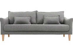 Miliboo Design-Sofa 3 Plätze Grau KATE* Design-sofas