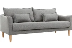 Miliboo Design-Sofa 3 Plätze Grau KATE* Design-sofas