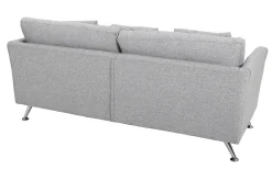 Miliboo Design-Sofa 3 Plätze Hellgrau VOLUPT* Design-sofas