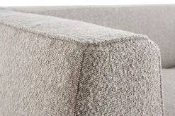 Miliboo Design-Sofa aus Bouclé-Stoff taupe 2/3-Sitzer MORRIS* Design-sofas