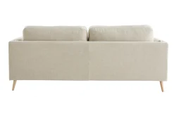 Miliboo Design-Sofa 3-Sitzer aus naturbeigem Stoff VOGUE* Design-sofas