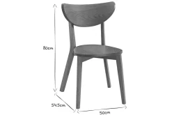 Miliboo Design-Stühle Eiche LEENA (2er-Set)* Design-stühle|Holzstühle