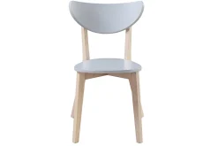 Miliboo Design-Stühle Grau Beine aus Holz LEENA (2er-Set)* Design-stühle|Holzstühle