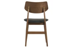 Miliboo Design-Stühle in Schwarz aus dunklem Holz (2er-Set) ELION* Design-stühle