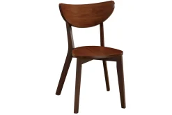 Miliboo Design-Stühle Nussbaum LEENA (2er-Set)* Design-stühle|Holzstühle