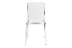 Miliboo Design-Stühle Transparent 2er-Set ISLAND* Design-stühle|Gartenstühle