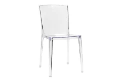 Miliboo Design-Stühle Transparent 2er-Set ISLAND* Design-stühle|Gartenstühle