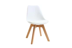 Miliboo Design-Stühle Weiß 4er-Set PAULINE* Design-stühle