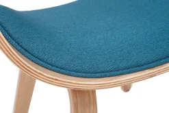 Miliboo Design-Stuhl Weiß und helles Holz BENT* Design-stühle|Holzstühle