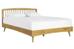 Miliboo Doppelbett 160x200 aus Holz TERRY* Betten Für Erwachsene