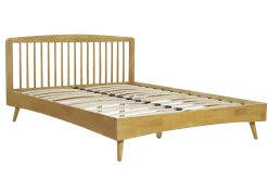 Miliboo Doppelbett 160x200 aus Holz TERRY* Betten Für Erwachsene