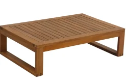 Miliboo Eck-Gartenmöbel aus Massivholz mit abziehbaren Kissen in Taupe 6/8-Sitzer SALSA* Garten Lounge-möbel