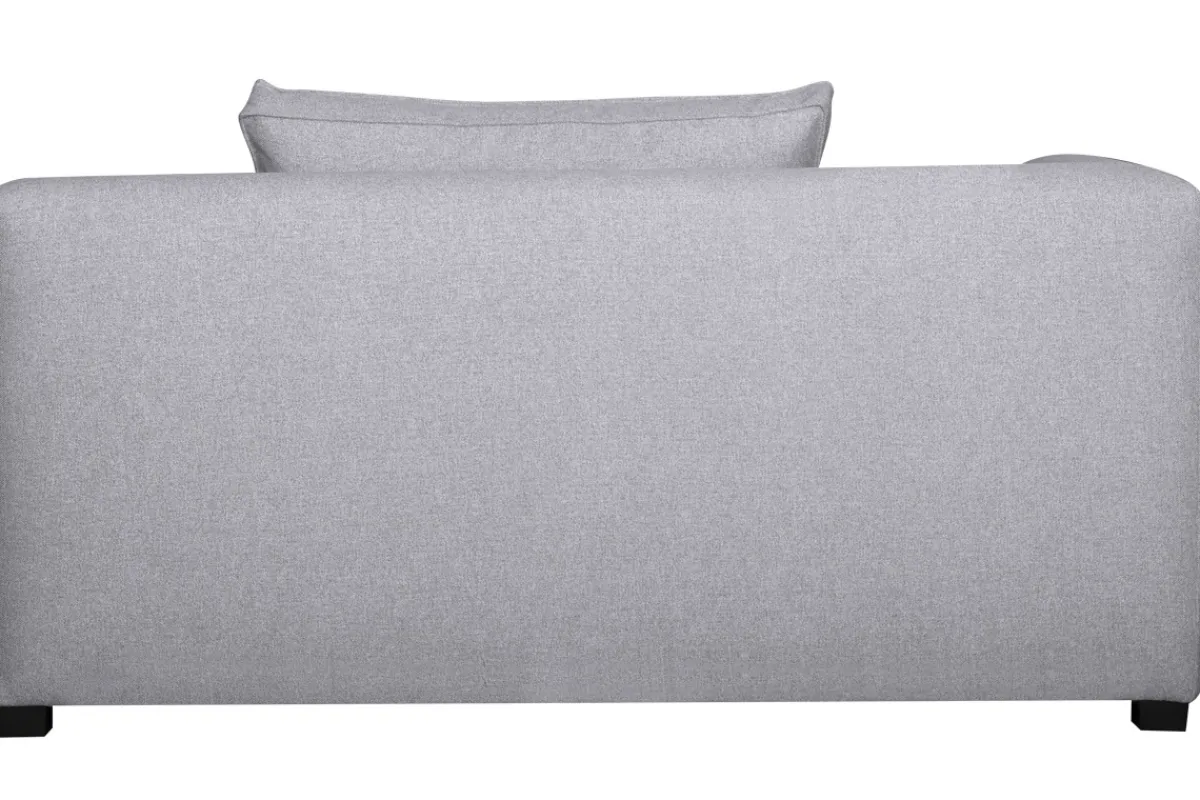 Miliboo Eckmodul links für Sofa aus hellgrauem Stoff PLURIEL* Ecksofas|Schlafsessel