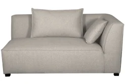 Miliboo Eckmodul rechts für Sofa aus beigem Stoff PLURIEL* Ecksofas