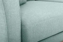 Miliboo Ecksofa rechts skandinavisch Lagunenblau OSLO* Ecksofas