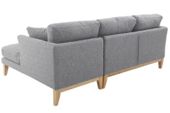 Miliboo Ecksofa rechts skandinavisch Hellgrau OSLO* Ecksofas