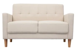 Miliboo 2-er Designer-Sofa MOON beige* Design-sofas
