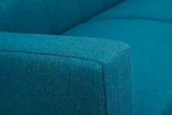 Miliboo 2-er Designer-Sofa MOON entenblau* Design-sofas