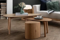 Miliboo 2er-Set Couchtische Eiche ARTIK* Couchtische