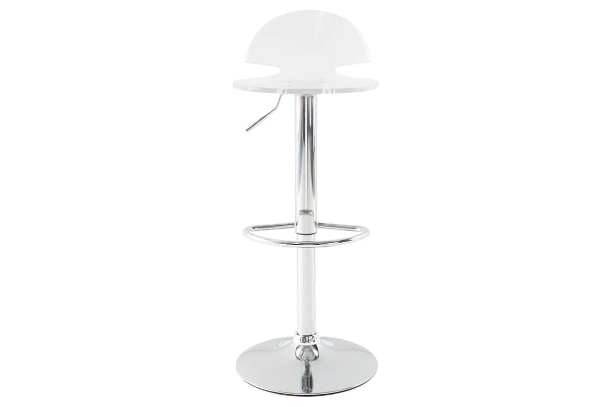 Miliboo 2er-Set Design-Barhocker Plexiglas transparent ORION* Barhocker