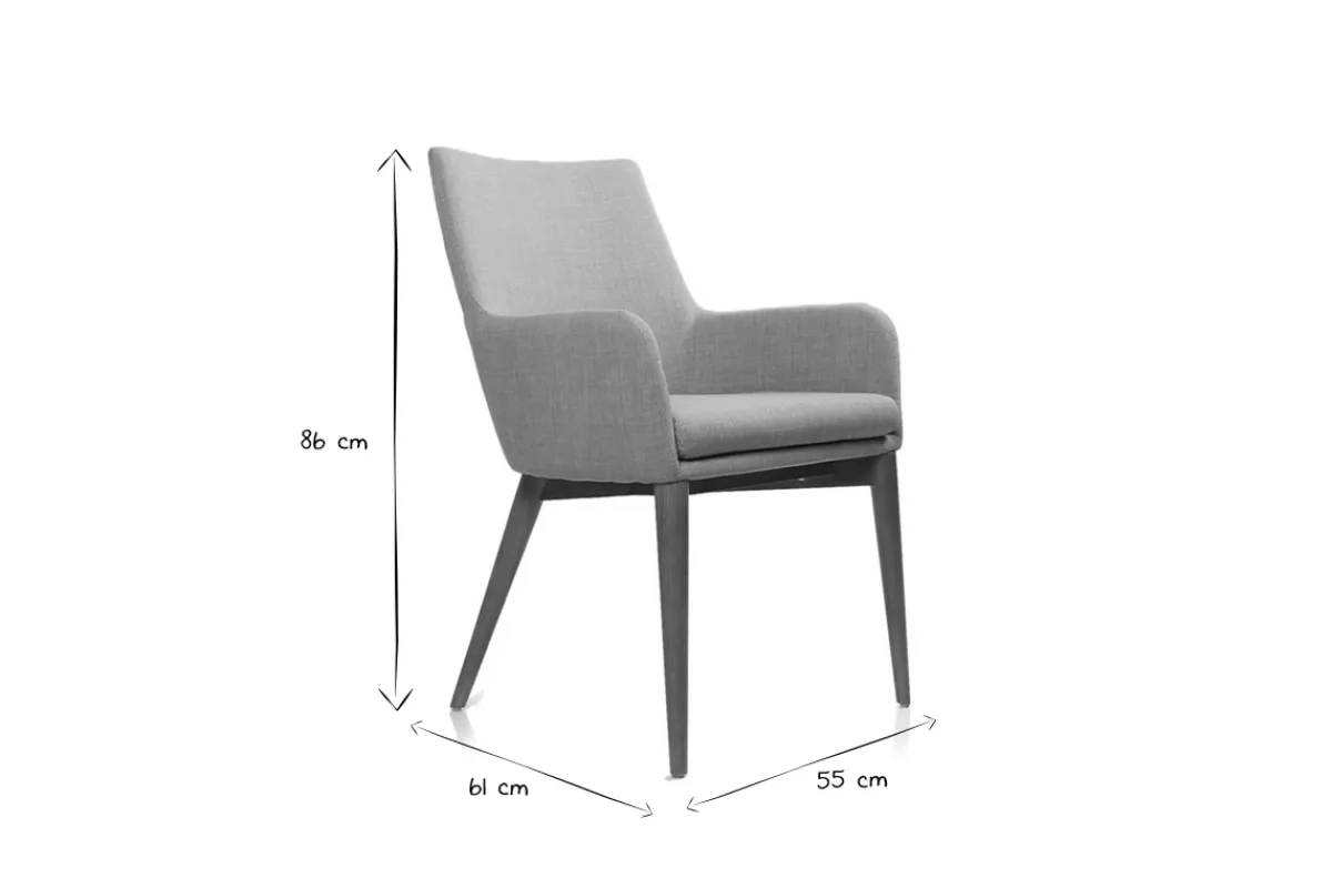 Miliboo 2er-Set Design-Sessel Polyester Beige SHANA* Design-sessel|Design-stühle