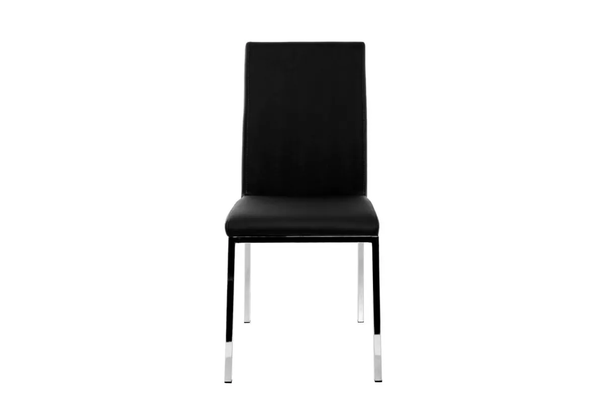 Miliboo 2er-Set Design-Stühle Polyurethan Schwarz SIMEA* Design-stühle