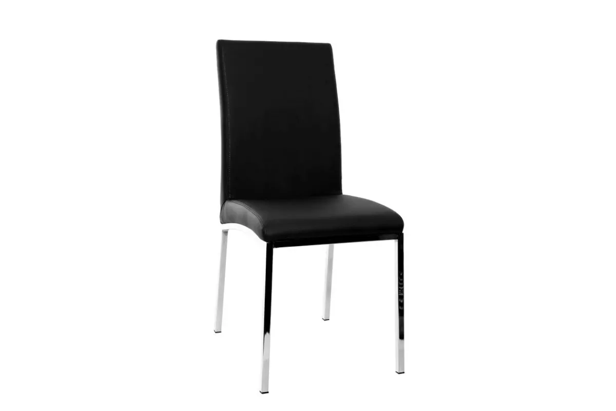 Miliboo 2er-Set Design-Stühle Polyurethan Schwarz SIMEA* Design-stühle