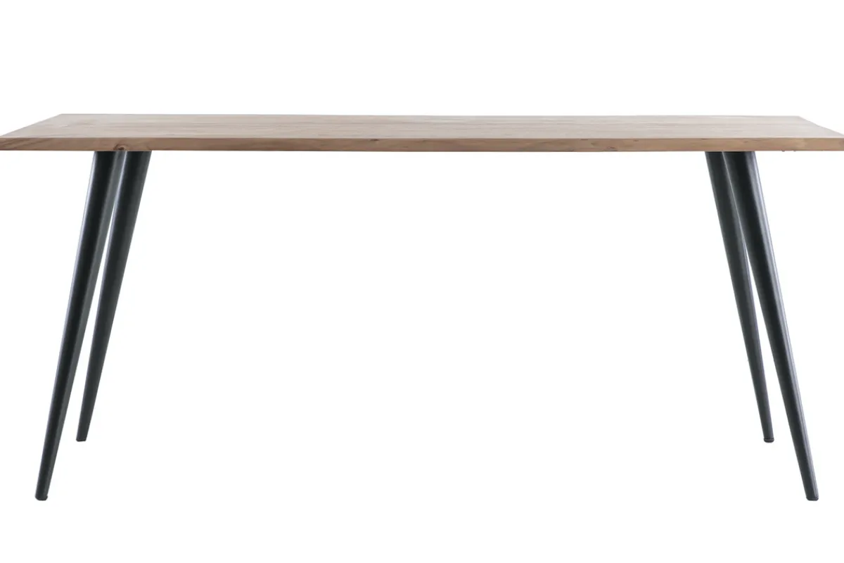 Miliboo Esstisch aus Akazienholz und Metall L175 EDGE* Esstische