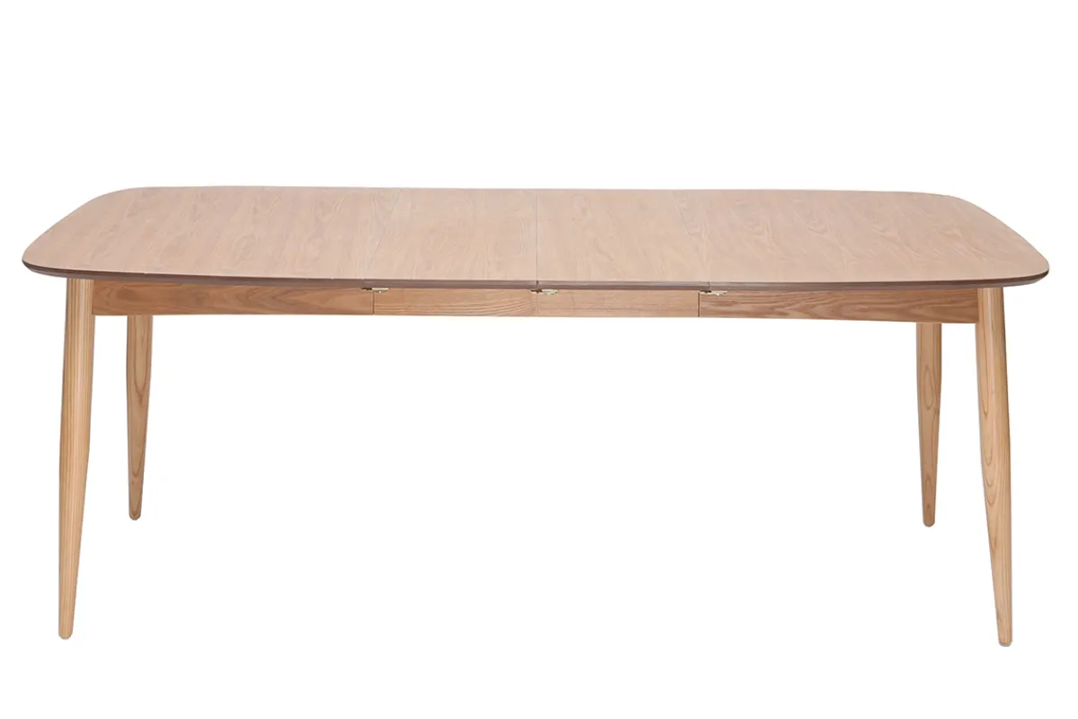 Miliboo Esstisch ausziehbar Esche Esche Breite 130?190 cm NORDECO* Ausziehtische