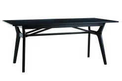 Miliboo Esstisch ausziehbar Holz schwarz B180-220 cm FOSTER* Ausziehtische