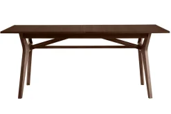Miliboo Esstisch ausziehbar Nussbaumfurnier B180-220 cm FOSTER* Ausziehtische