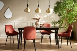 Miliboo Esstisch ausziehbar Nussbaumfurnier B180-220 cm FOSTER* Ausziehtische