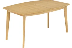 Miliboo Esstisch ausziehbar skandinavisch aus hellem Holz L150-200 LEENA* Ausziehtische