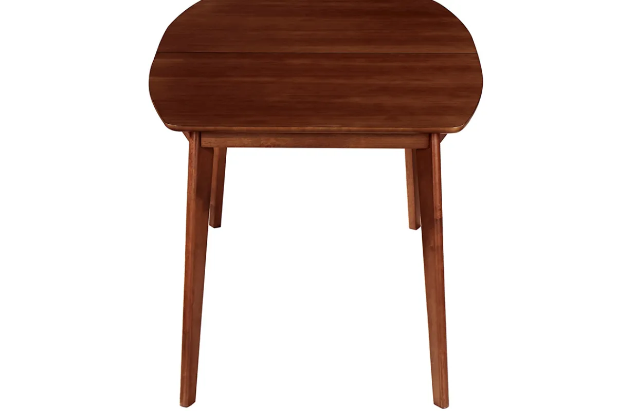 Miliboo Esstisch ausziehbar skandinavisch Nussbaum L150-200 LEENA* Ausziehtische