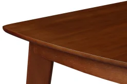 Miliboo Esstisch ausziehbar skandinavisch Nussbaum L150-200 LEENA* Ausziehtische