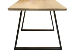 Miliboo Esstisch Mango und schwarzes Metall 160cm VIJAY* Esstische