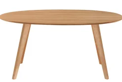 Miliboo Esstisch skandinavisches Design oval Eiche L160 MARIK* Esstische