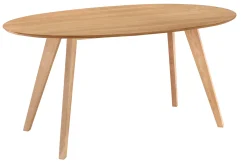 Miliboo Esstisch skandinavisches Design oval Eiche L160 MARIK* Esstische