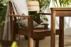Miliboo Gartenstühle aus massivem Akazienholz (2er-Set) AKIS* Gartenstühle