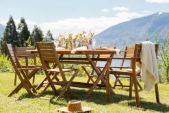 Miliboo Gartenstühle klappbar aus massivem Akazienholz 2er-Set CANOPEE* Gartenstühle
