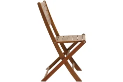 Miliboo Gartenstühle klappbar aus massivem Akazienholz 2er-Set CANOPEE* Gartenstühle